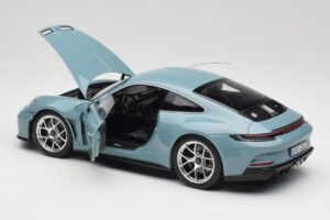 Porsche 911 992 S/T Meissen Blue Norev 1:18 187470 Diecast — photo 5 of 8