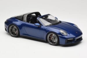 Porsche 911 992 Targa 4 GTS Blue Metallic Minichamps 1:18 155061060 Diecast — photo 4 of 6