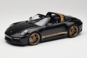 Porsche 911 992 Targa Porsche Design Black & Gold Concept Minichamps 1:18 PORSCHE001 Diecast