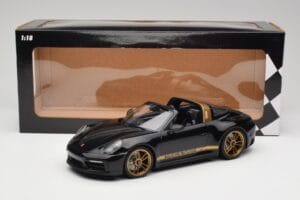 Porsche 911 992 Targa Porsche Design Black & Gold Concept Minichamps 1:18 PORSCHE001 Diecast — photo 6 of 6