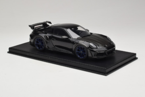 Porsche 911 992 TechArt GTstreet R Black With Blue Wheels TechArt 1:18 REMC009 Resin — photo 4 of 6