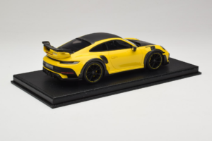 Porsche 911 992 TechArt GTstreet R Yellow With Black Wheels TechArt 1:18 REMC011 Resin — photo 3 of 6