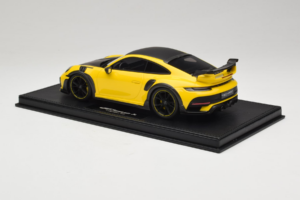 Porsche 911 992 TechArt GTstreet R Yellow With Black Wheels TechArt 1:18 REMC011 Resin — photo 5 of 6