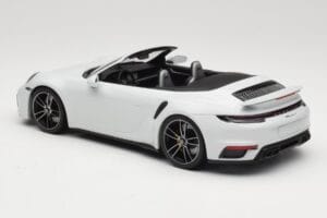 Porsche 911 992 Turbo S Cabriolet White Metallic Minichamps 1:18 155069080 Diecast — photo 5 of 6