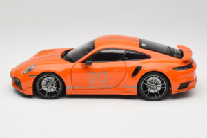 Porsche 911 992 Turbo S Coupe Sport Design Orange Minichamps 1:18 113069074 Diecast — photo 4 of 8