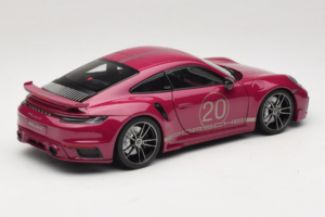 Porsche 911 992 Turbo S Coupe Sport Design Red Minichamps 1:18 113069075 Diecast — photo 3 of 8