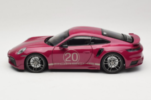 Porsche 911 992 Turbo S Coupe Sport Design Red Minichamps 1:18 113069075 Diecast — photo 4 of 8