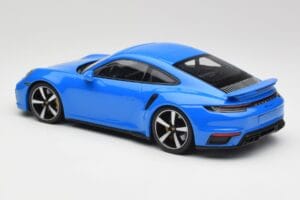 Porsche 911 992 Turbo S Gentian Blue Minichamps 1:18 155069074 Diecast — photo 5 of 6