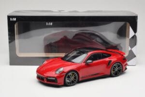 Porsche 911 992 Turbo S Red Minichamps 1:18 155069070 Diecast — photo 6 of 6