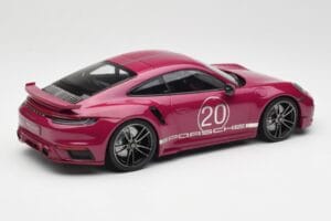 Porsche 911 992 Turbo S with Sport Design Package Red Minichamps 1:18 155069172 Diecast — photo 2 of 6