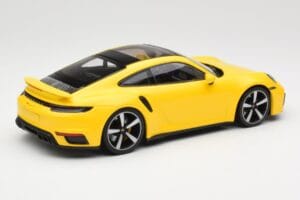 Porsche 911 992 Turbo S Yellow Minichamps 1:18 155069071 Diecast — photo 2 of 6