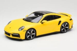 Porsche 911 992 Turbo S Yellow Minichamps 1:18 155069071 Diecast