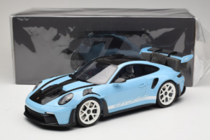 Porsche 911 992.1 GT3 RS Gulf Blue GT Spirit 1:12 GT497 Resin — photo 6 of 6
