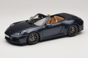 Porsche 911 992.2 Carrera Cabriolet Yachting Blue Norev 1:18 187180 Diecast