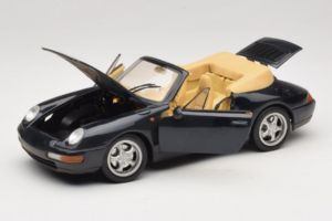 Porsche 911 993 Cabriolet Dark Blue Tchibo 1:18 46619 Diecast — photo 2 of 8