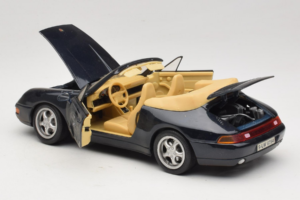 Porsche 911 993 Cabriolet Dark Blue Tchibo 1:18 46619 Diecast — photo 5 of 8