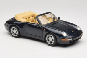 Porsche 911 993 Cabriolet Dark Blue Tchibo 1:18 46619 Diecast — photo 6 of 8