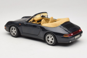 Porsche 911 993 Cabriolet Dark Blue Tchibo 1:18 46619 Diecast — photo 7 of 8