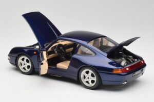 Porsche 911 993 Carrera Cup Blue Braccio & Gotz 1993 Bburago 1:18 3060-M1 Diecast — photo 5 of 8