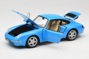 Porsche 911 993 Carrera Blue Metallic AUTOart 1:18 78133 Diecast — photo 2 of 8