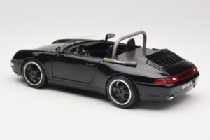 Porsche 911 993 Carrera Cabriolet Black Bburago 1:18 3090-M1 Diecast — photo 7 of 8