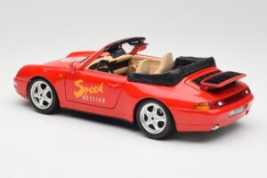 Porsche 911 993 Carrera Cabriolet Red Bburago 1:18 3090 Diecast — photo 7 of 8