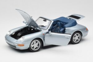 Porsche 911 993 Carrera Cabriolet Silver Maisto 1:18 100299-M1 Diecast — photo 2 of 8