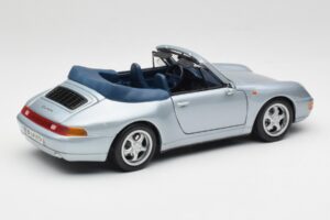 Porsche 911 993 Carrera Cabriolet Silver Maisto 1:18 100299-M1 Diecast — photo 3 of 8
