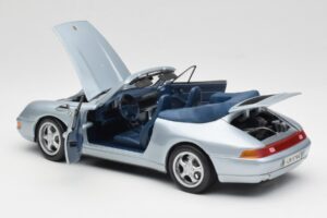Porsche 911 993 Carrera Cabriolet Silver Maisto 1:18 100299-M1 Diecast — photo 5 of 8