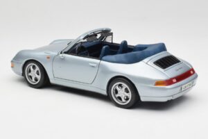 Porsche 911 993 Carrera Cabriolet Silver Maisto 1:18 100299-M1 Diecast — photo 7 of 8