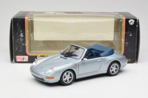 Porsche 911 993 Carrera Cabriolet Silver Maisto 1:18 100299-M1 Diecast — photo 8 of 8