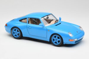 Porsche 911 993 Carrera Blue Bburago 1:18 3060 Diecast — photo 6 of 8