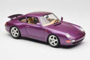 Porsche 911 993 Carrera Purple Bburago 1:18 3060-M2 Diecast — photo 6 of 8
