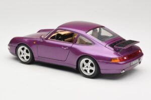 Porsche 911 993 Carrera Purple Bburago 1:18 3060-M2 Diecast — photo 7 of 8