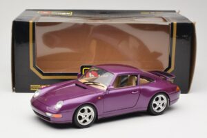 Porsche 911 993 Carrera Purple Bburago 1:18 3060-M2 Diecast — photo 8 of 8