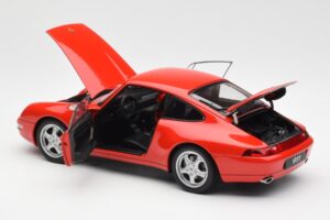 Porsche 911 993 Carrera Red AUTOart 1:18 78132 Diecast — photo 5 of 8