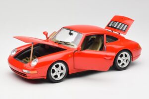 Porsche 911 993 Carrera Red Bburago 1:18 3050 Diecast — photo 2 of 8