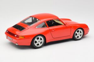 Porsche 911 993 Carrera Red Bburago 1:18 3050 Diecast — photo 3 of 8