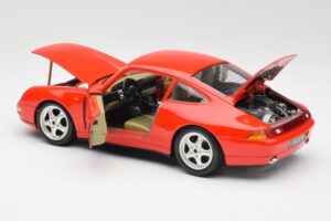 Porsche 911 993 Carrera Red Bburago 1:18 3050 Diecast — photo 5 of 8