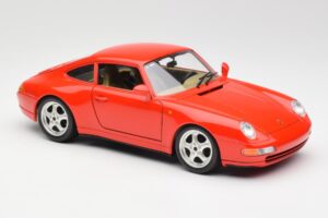 Porsche 911 993 Carrera Red Bburago 1:18 3050 Diecast — photo 6 of 8