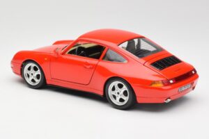Porsche 911 993 Carrera Red Bburago 1:18 3050 Diecast — photo 7 of 8