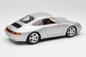 Porsche 911 993 Carrera Silver Bburago 1:18 3050-M1 Diecast — photo 5 of 8