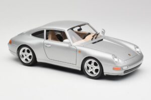 Porsche 911 993 Carrera Silver Bburago 1:18 3050-M1 Diecast — photo 6 of 8