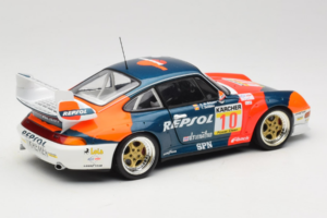 Porsche 911 993 GT2 #10 de Orleans / Saldana BPR Global GT Series 1996 UT Models 1:18 39632 Diecast — photo 3 of 8
