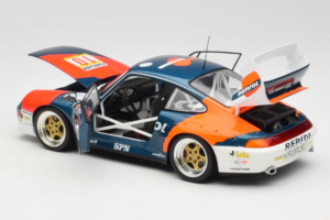 Porsche 911 993 GT2 #10 de Orleans / Saldana BPR Global GT Series 1996 UT Models 1:18 39632 Diecast — photo 5 of 8