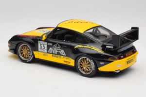 Porsche 911 993 GT2 #55 Black & Yellow Anson 1:18 30325-W Diecast — photo 6 of 6