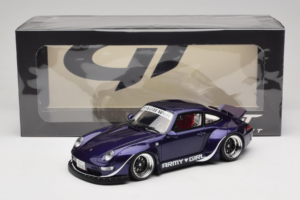 Porsche 911 993 RWB Army Girl Purple GT Spirit 1:18 GT562 Resin — photo 6 of 6