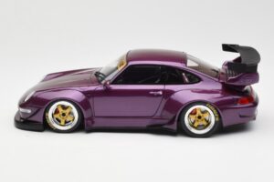 Porsche 911 993 RWB Purple GT Spirit 1:18 GT727 Resin — photo 3 of 6