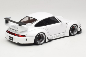 Porsche 911 993 RWB White Gun Grey Wheels AUTOart 1:18 78150 Composite — photo 3 of 8