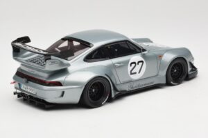 Porsche 911 993 RWB Yuiitsumuni Silver GT Spirit 1:18 GT522 Resin — photo 2 of 6